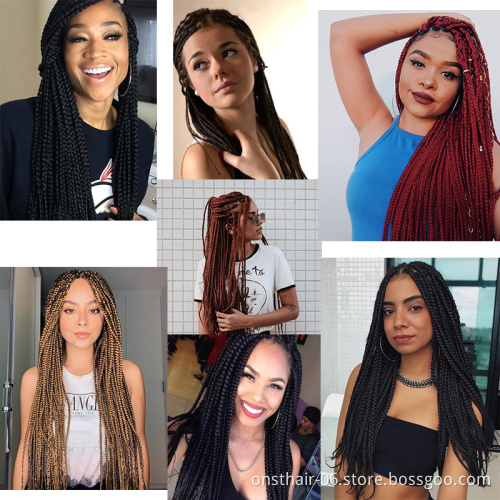 Onst Havana Twist Mambo Faux locs Crochet Braid Synthetic Hair 22 inch Crochet Braids Senegalese Pre Twist Crochet Braiding Hair